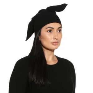 Adam Selman Sport Rib Knit Tie Hat